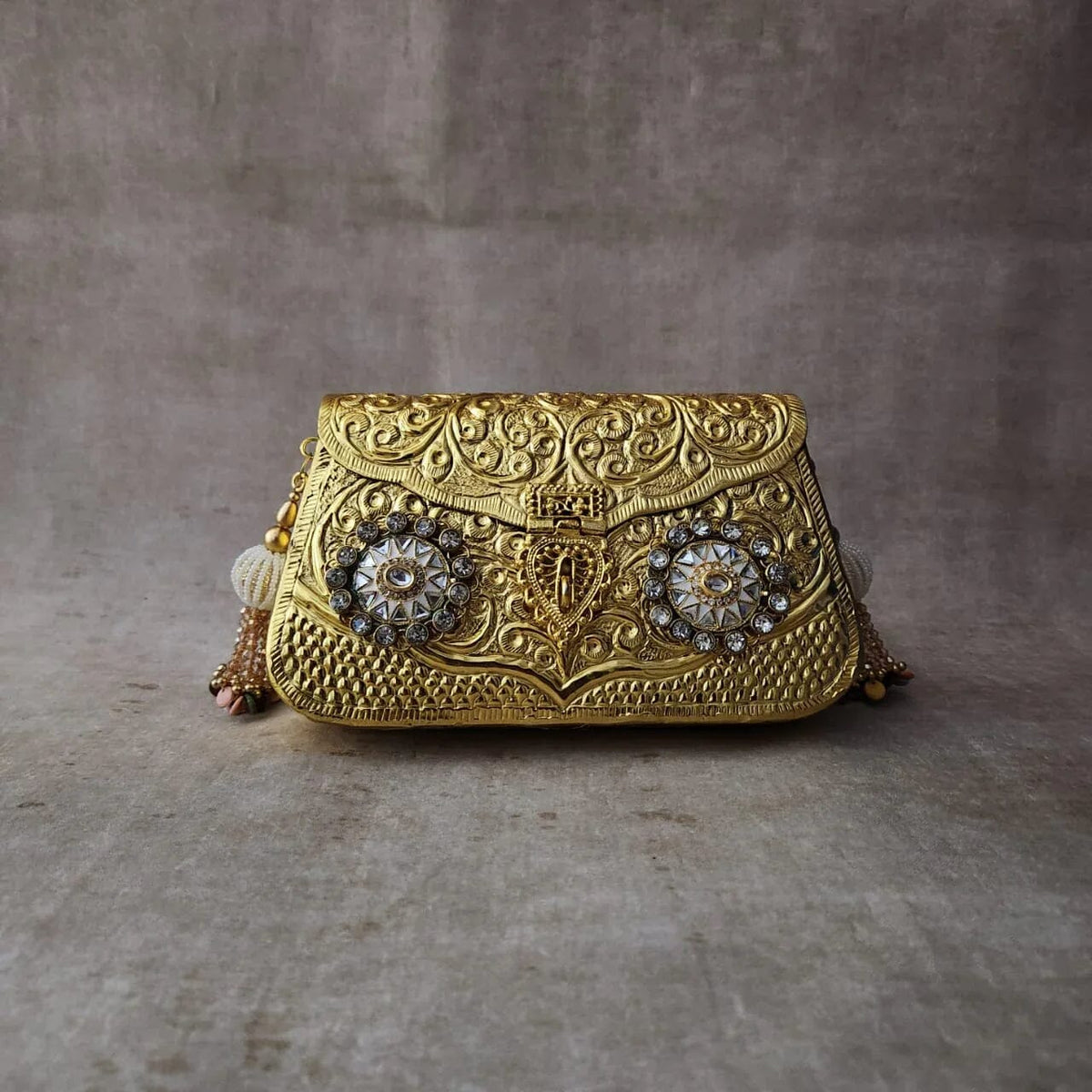 JASMINE Bag Gold by Clutch It