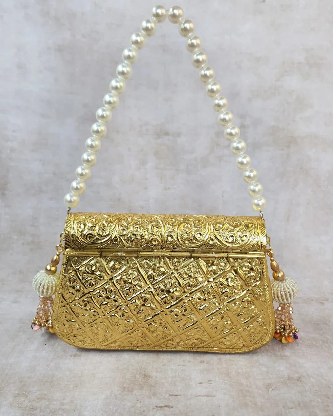 JASMINE Bag Gold by Clutch It
