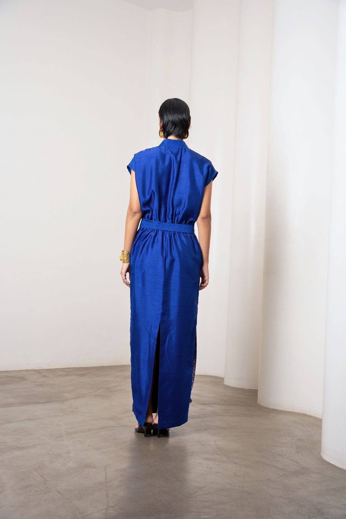 Maya Dress Blue by Shriya Singhi