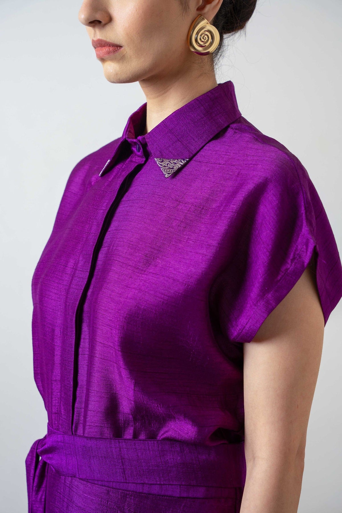 Maya Dress Purple by Shriya Singhi
