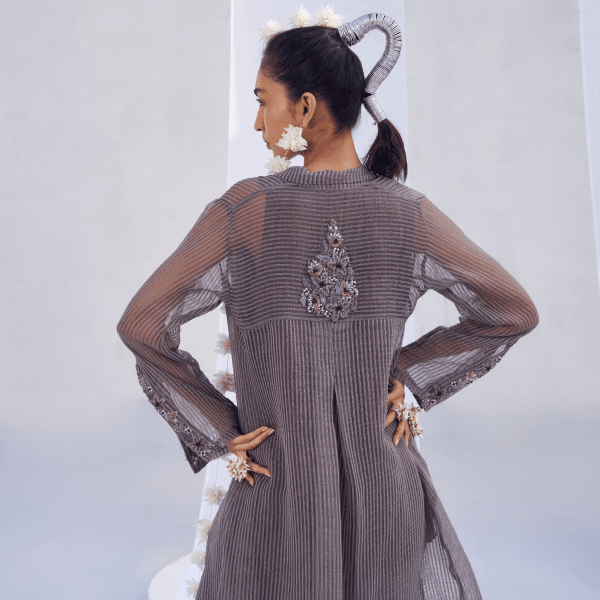 Shanta- Jacket with tunic set — view 4