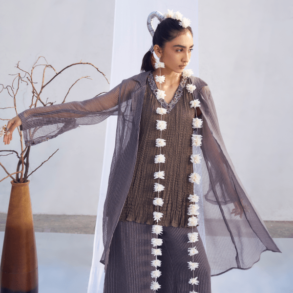 Shanta- Jacket with tunic set — view 5