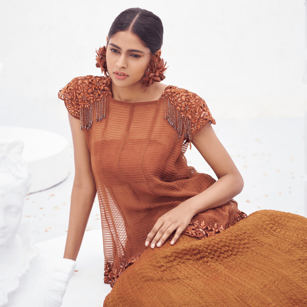 Shubhra- Umbrella skirt set — view 1