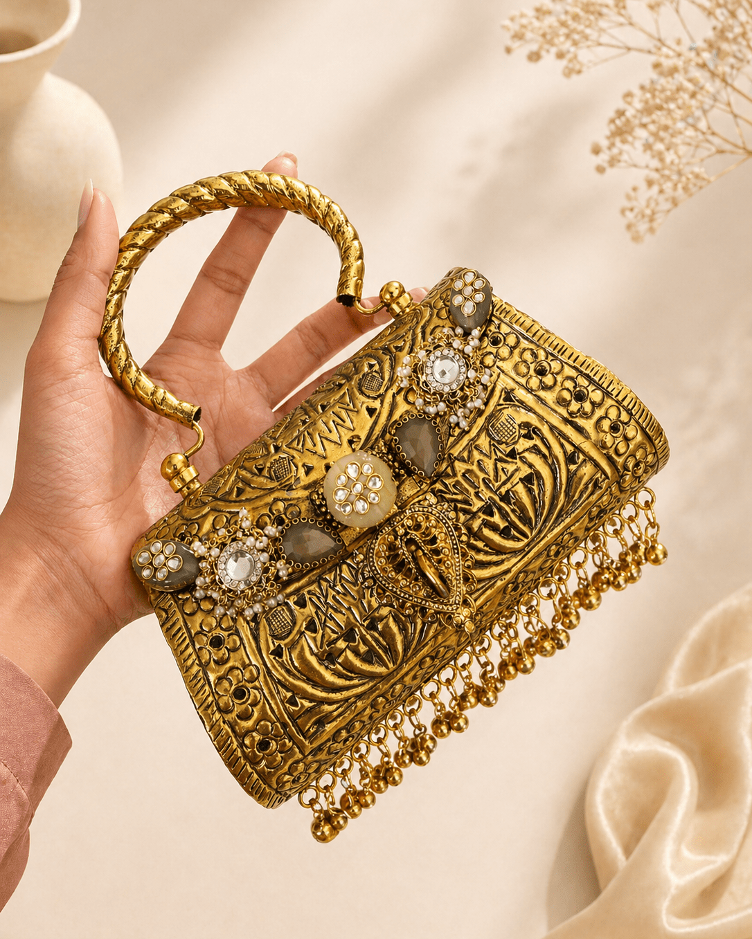 Zareen Heirloom Clutch by Clutch It