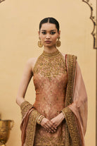 Aadhira Brocade Tissue Garara Set by ITRH