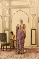 Banafsha Ombré Saree Set by ITRH