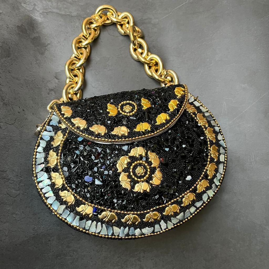 Black GALA Night Clutch by Clutch It