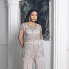CHANDI- Cutwork Festive Tunic Set — view 6