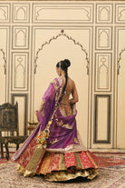 Chitrali Brocade Phulkari Lehenga Set by ITRH