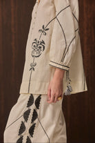 Dera Embroidered Shirt With Pants — photo 3