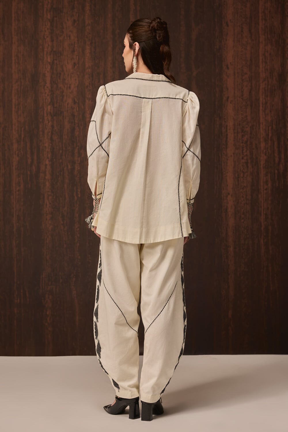 Dera Embroidered Shirt With Pants — photo 5