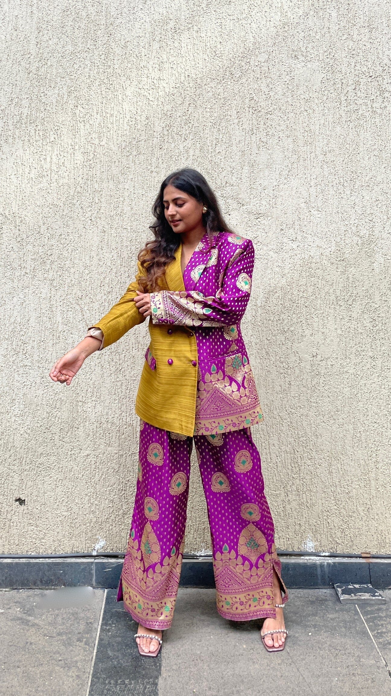 Devi Silk Pant Suit