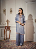 Festive Kurta, Straight Pants
