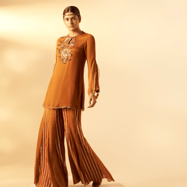 Gauri-  Festive short tunic set — view 1