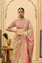 Gulnaar Ombré Saree Set by ITRH