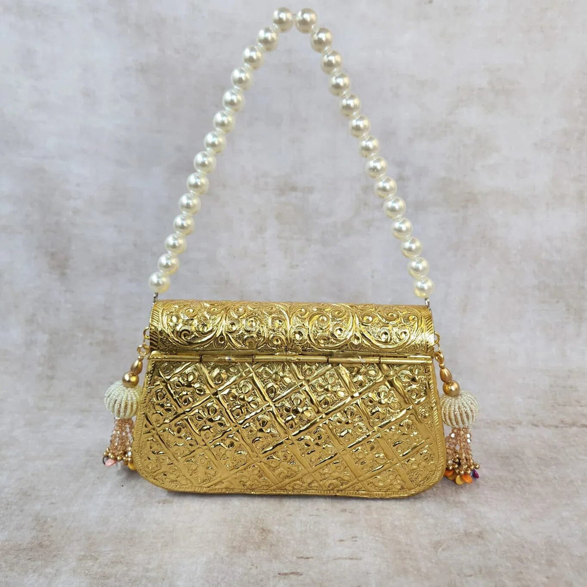 JASMINE Bag Gold by Clutch It