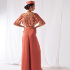 Kantimati- Cape, bustier and palazzos set — view 4