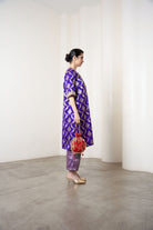 Kris Kurta Set Purple by Shriya Singhi