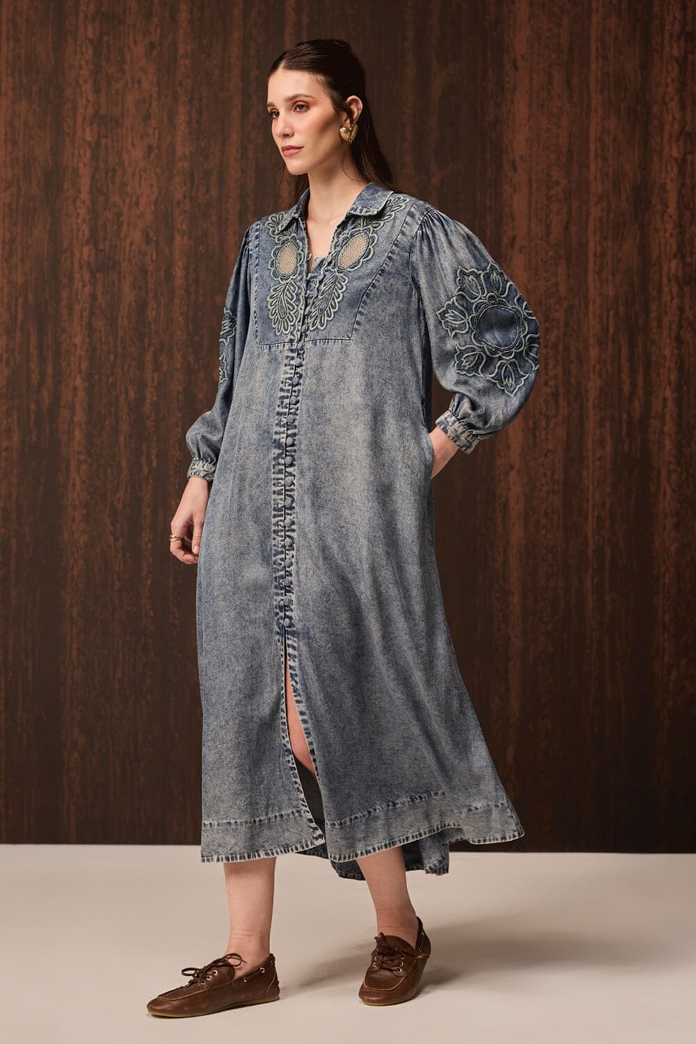 Lahi Embroidered Dress — photo 3