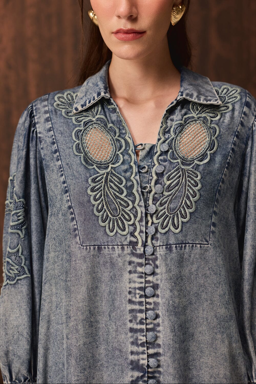 Lahi Embroidered Dress — photo 2