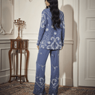 Long Blazer, Bustier, Flare Pants — view 4