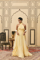 Makhani Georgette Gown Set by ITRH