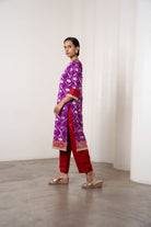 Masoom Kurta Set Purple by Shriya Singhi