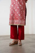Masoom Kurta Set Red by Shriya Singhi