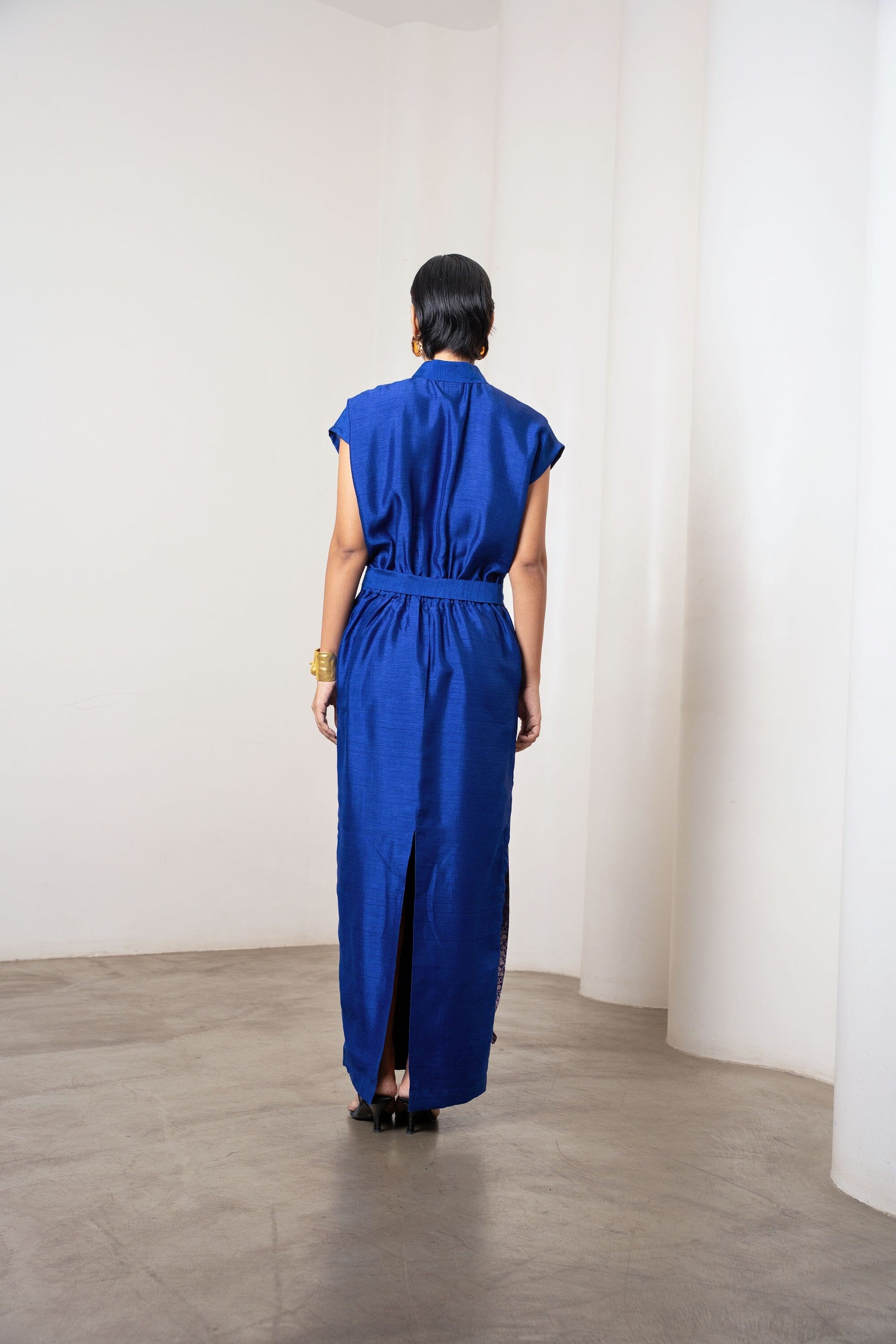 Maya Dress Blue by Shriya Singhi