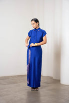 Maya Dress Blue by Shriya Singhi