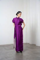 Maya Dress Purple by Shriya Singhi
