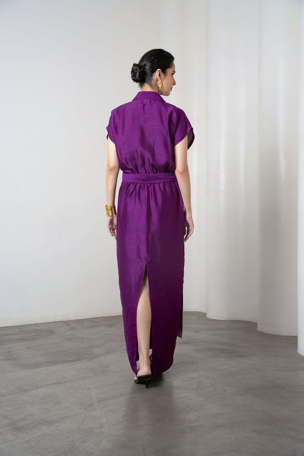 Maya Dress Purple by Shriya Singhi