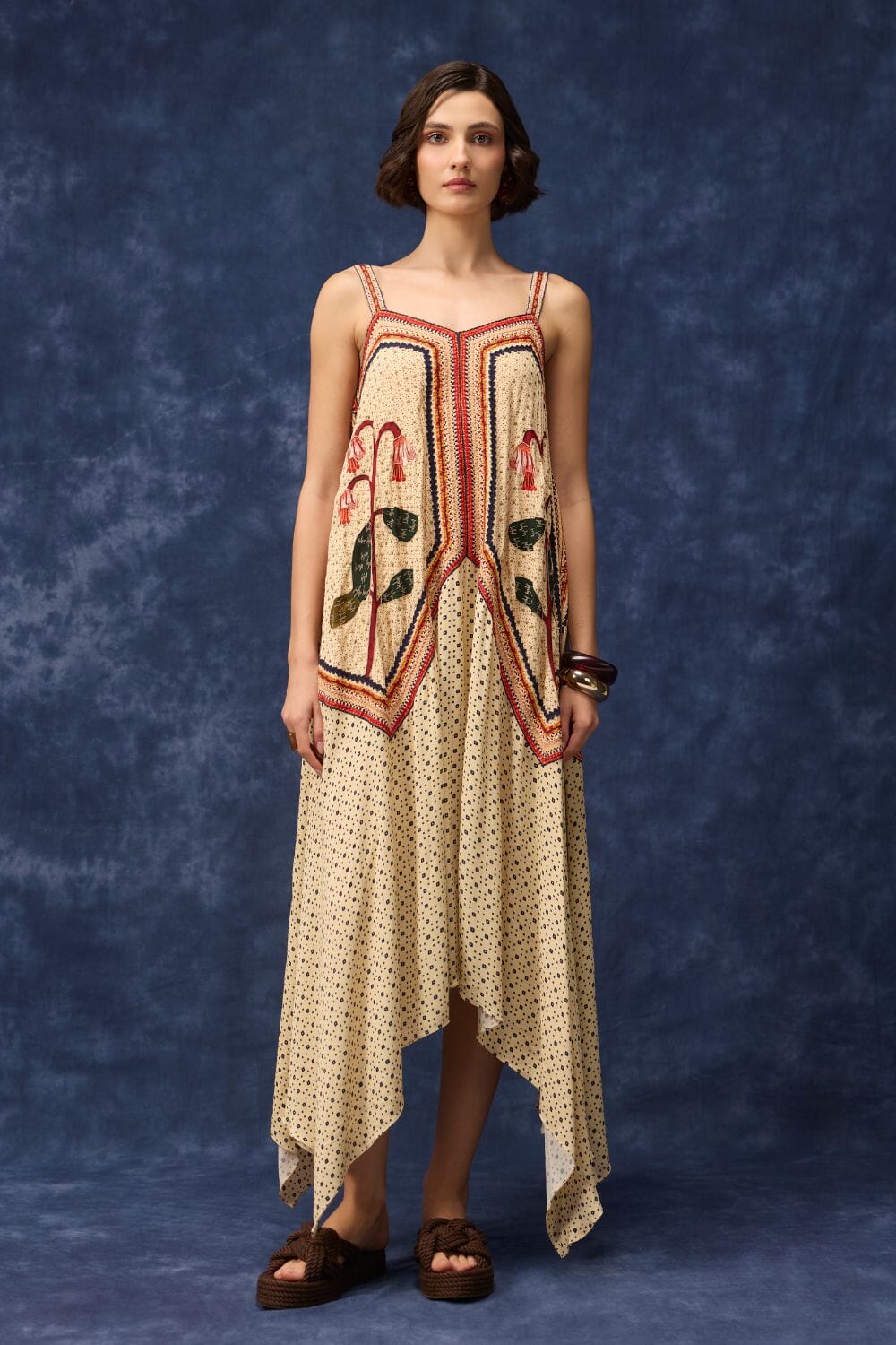 OMG Swing Embroidered Swing Maxi Dress — photo 4