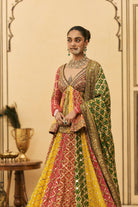 Rangeen Bandhani Lehenga Set by ITRH