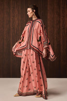Reby Embroidered Cape with Pants — photo 2