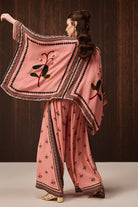 Reby Embroidered Cape with Pants — photo 3