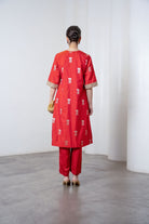Rysa Kurta Set Rust by Shriya Singhi