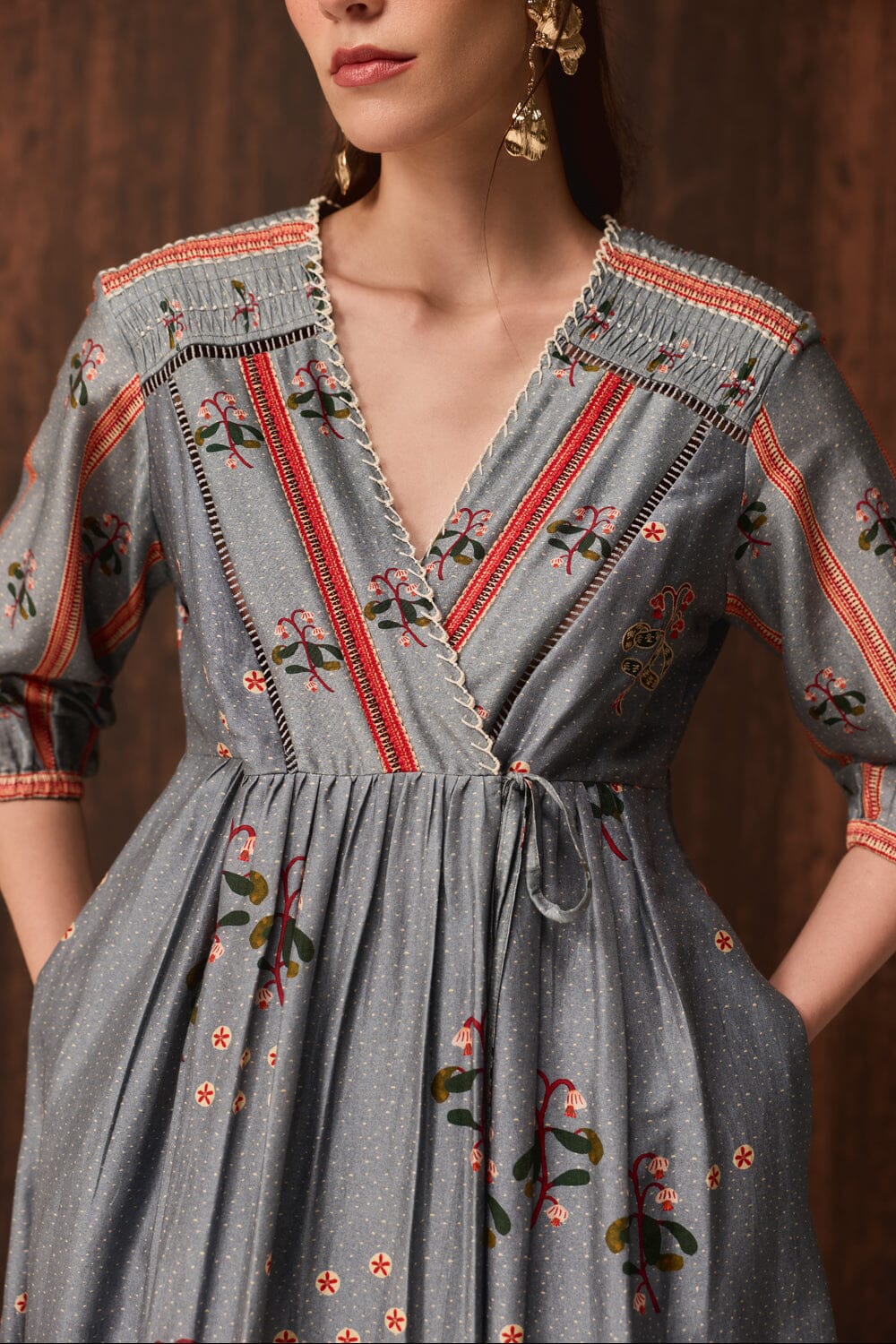 Seya Wrap Dress — photo 2