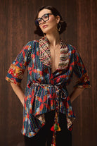 Shaila Embroidered Kantha Jacket — photo 1