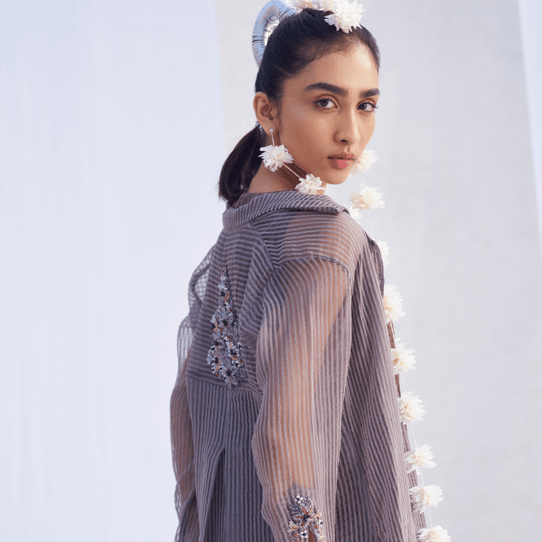 Shanta- Jacket with tunic set — view 2