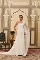 Sheer Georgette Gown Set by ITRH