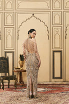 Sheeshmahal Jadau Gown by ITRH