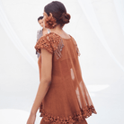 Shubhra- Umbrella skirt set — view 3