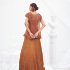 Shubhra- Umbrella skirt set — view 2