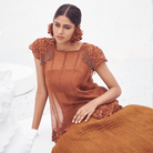 Shubhra- Umbrella skirt set — view 1
