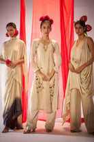 Shwetambara- Layered Kurta set — view 5
