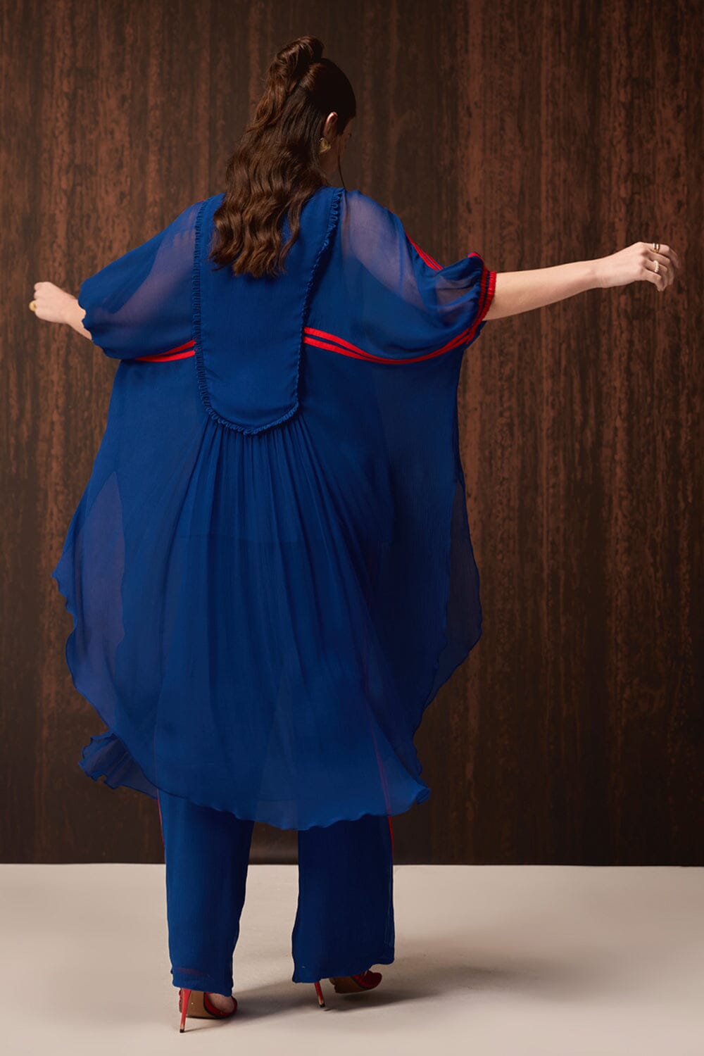 Virika Embroidered Kaftan with Pants — photo 5
