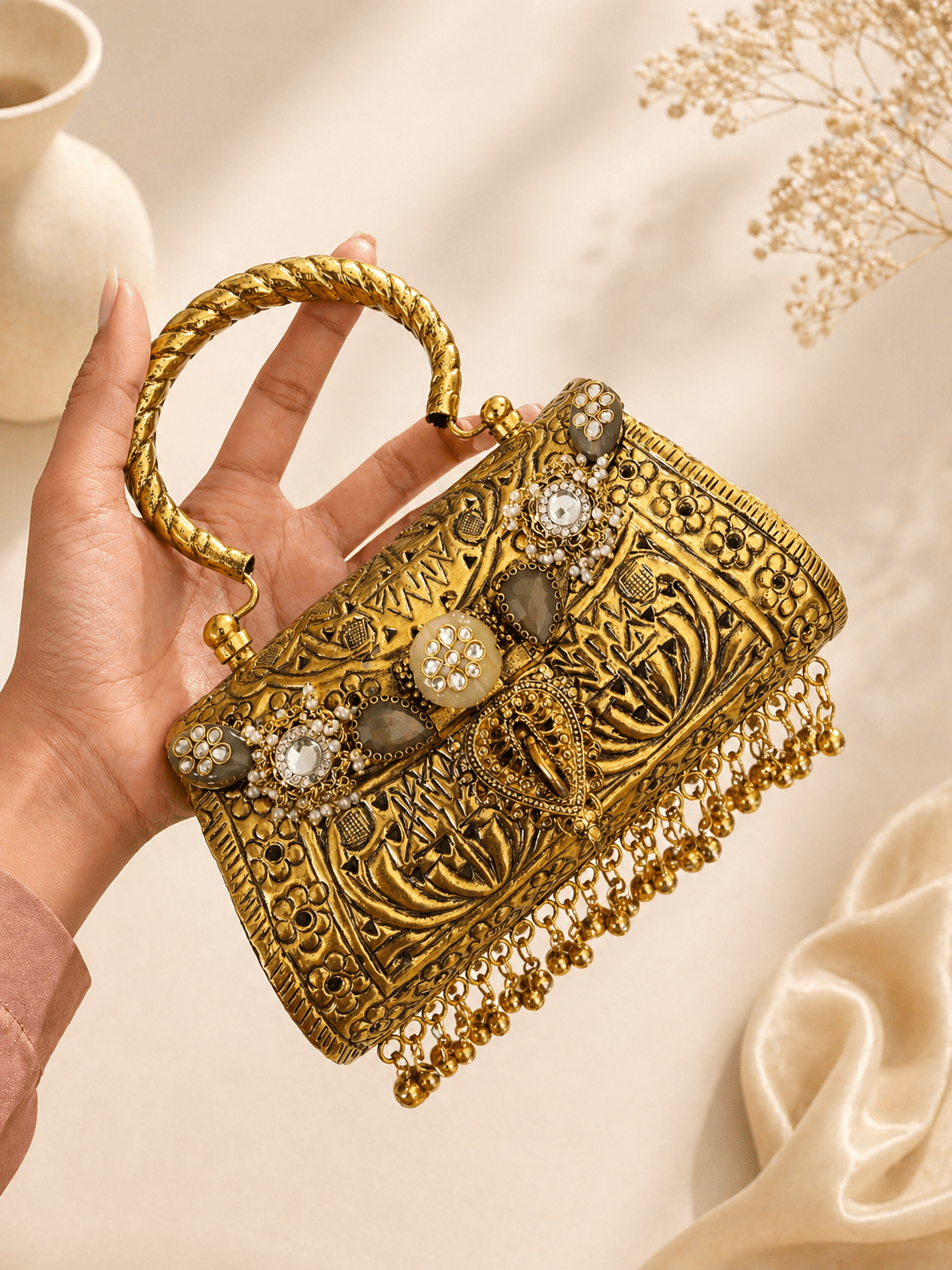 Zareen Heirloom Clutch by Clutch It